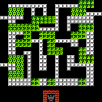Уровень 67 — карта для Battle City